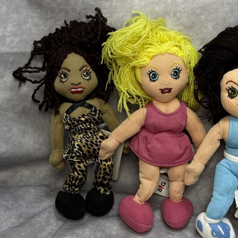 Spice Girls 1998 New Beanbags NWT Complete Set of 8